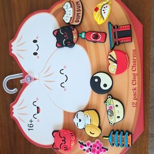 12 Pack Clog charms NWT